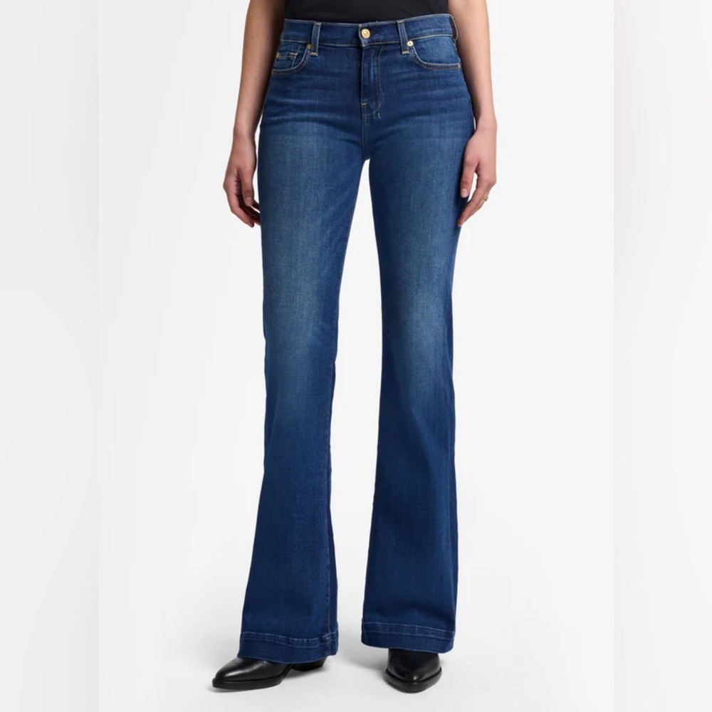 SEVEN FOR ALL MANKIND Dojo Flare Leg Jeans